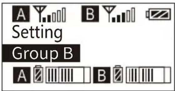 Comica CVM-WM200A - Group A/B Function Setting - 3
