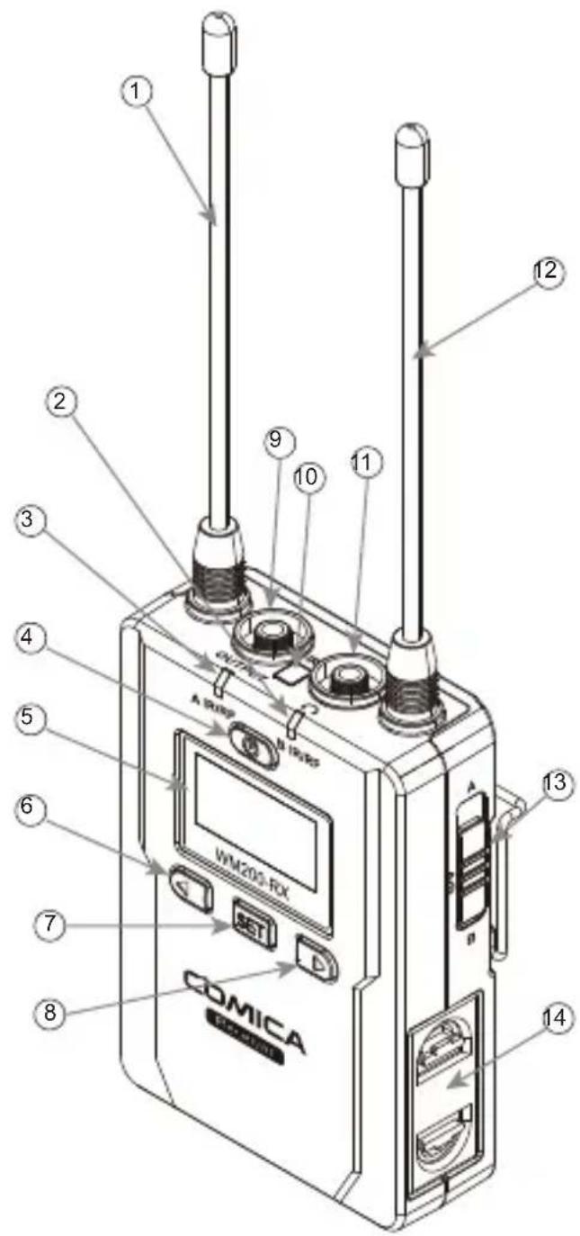 Comica CVM-WM200A - 配件: - 6