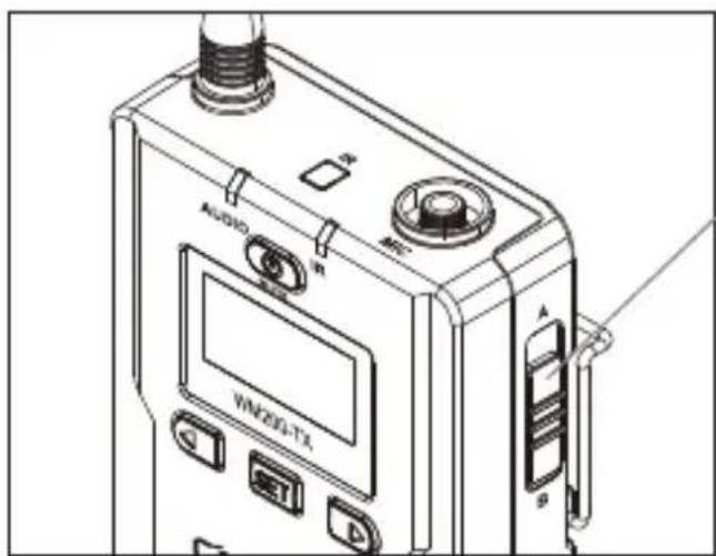Comica CVM-WM200A - Group A/B Selection - 1