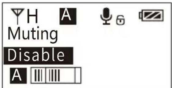 Comica CVM-WM200A - Muting Mode On/ Off - 3