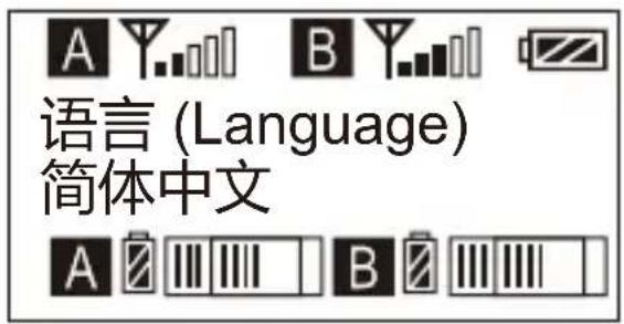 Comica CVM-WM200A - 系统语言选择 - 1