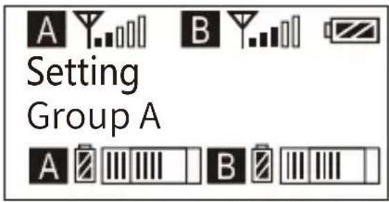 Comica CVM-WM200A - Group A/B Function Setting - 1