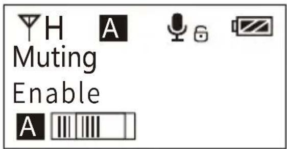 Comica CVM-WM200A - Muting Mode On/ Off - 1