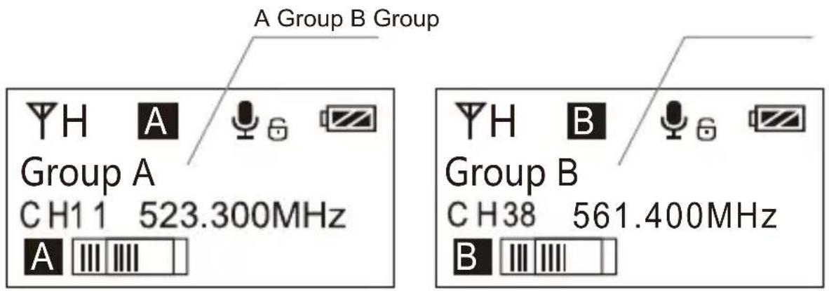Comica CVM-WM200A - Group A/B Selection - 2