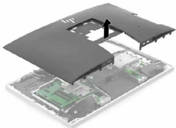HP EliteOne 800 G5 - Sejmutí a nasazení přístupového krytu počítače - 1