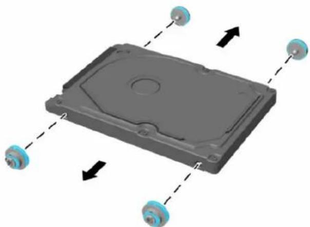 HP EliteOne 800 G5 - Výměna pevného disku - 2