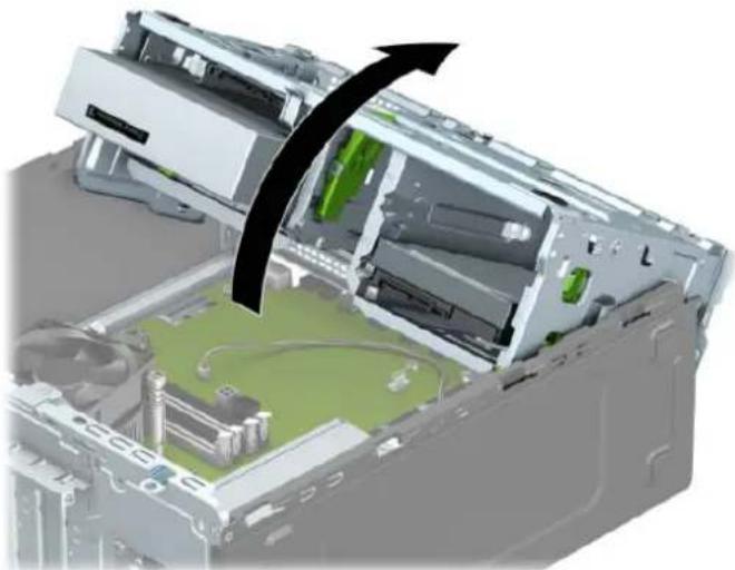 HP EliteDesk 800 G4 - Vyjmutí a instalace paměťové karty M.2 SSD - 3