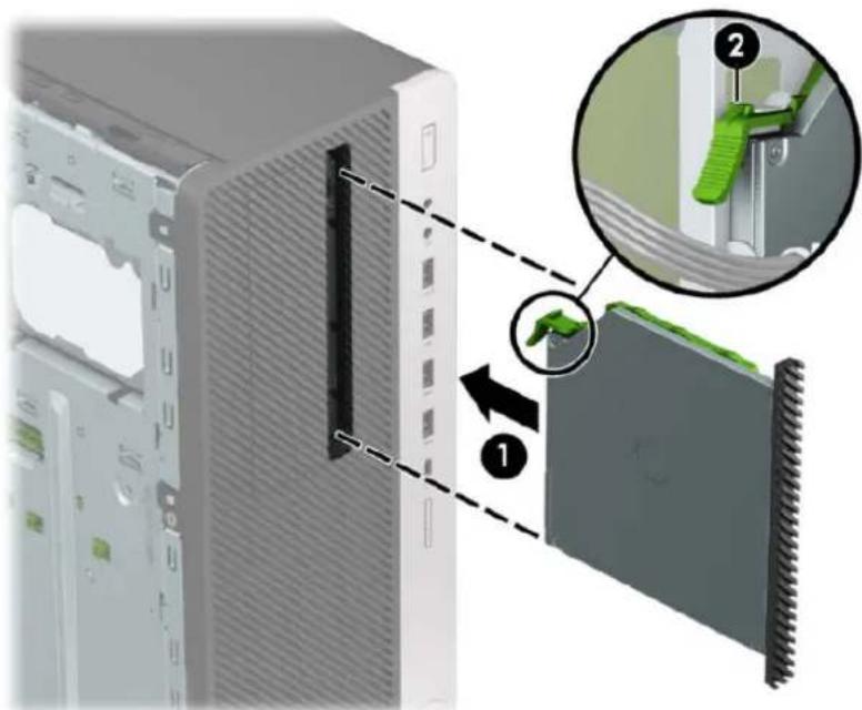 HP EliteDesk 800 G4 - Instalace 9,5mm tenké optické jednotky - 2