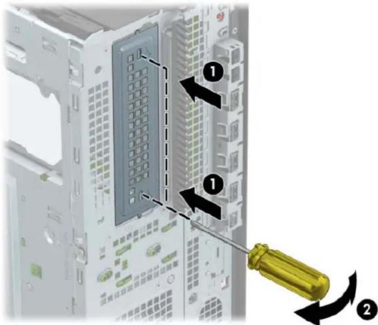 HP EliteDesk 800 G4 - Instalace 5,25palcové jednotky - 2