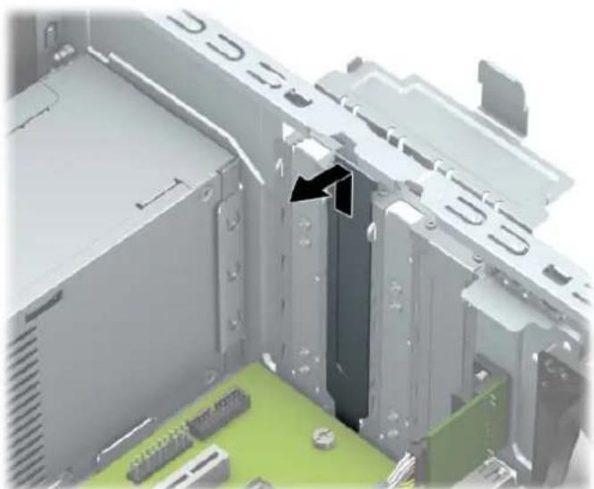 HP EliteDesk 800 G4 - Vyjmutí nebo instalace rozšiřující karty - 5