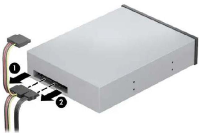 HP EliteDesk 800 G4 - Vyjmutí 5,25palcové jednotky - 4