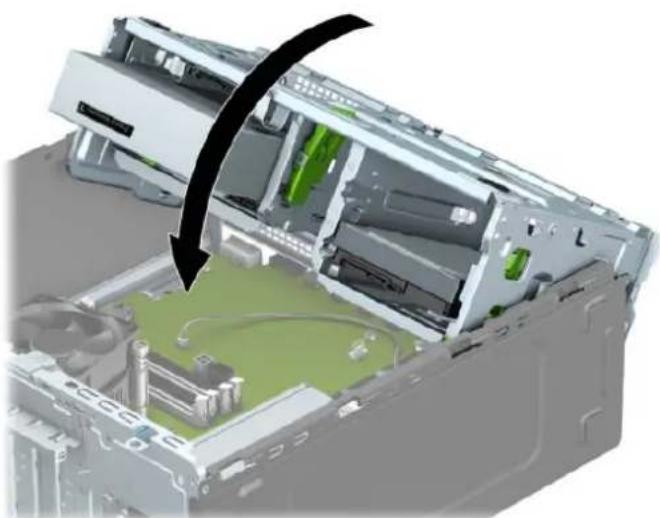 HP EliteDesk 800 G4 - Vyjmutí a instalace paměťové karty M.2 SSD - 6