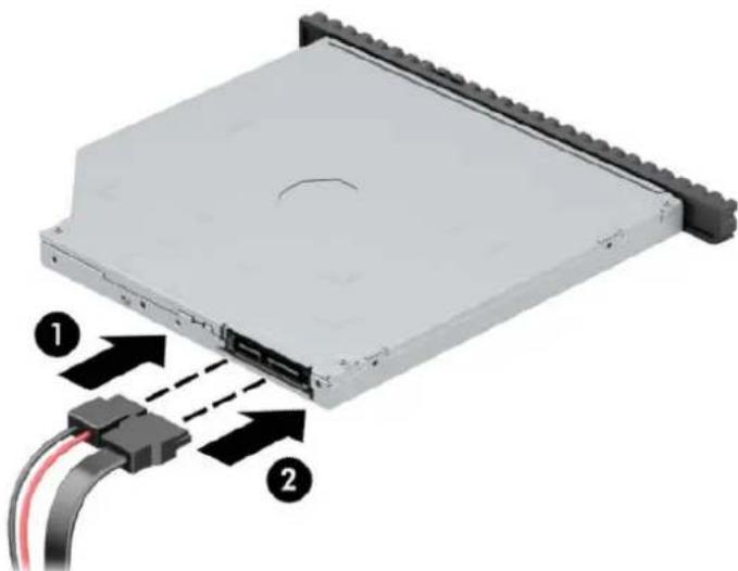HP EliteDesk 800 G4 - Instalace 9,5mm tenké optické jednotky - 3