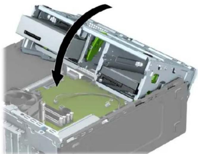HP EliteDesk 800 G4 - Instalace 3,5palcového interního pevného disku - 9