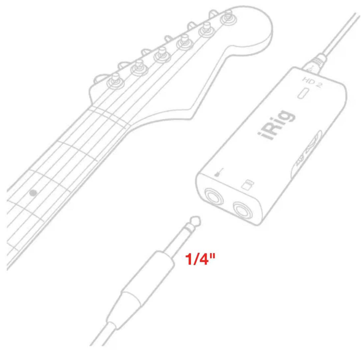 iRig HD 2 1/4"