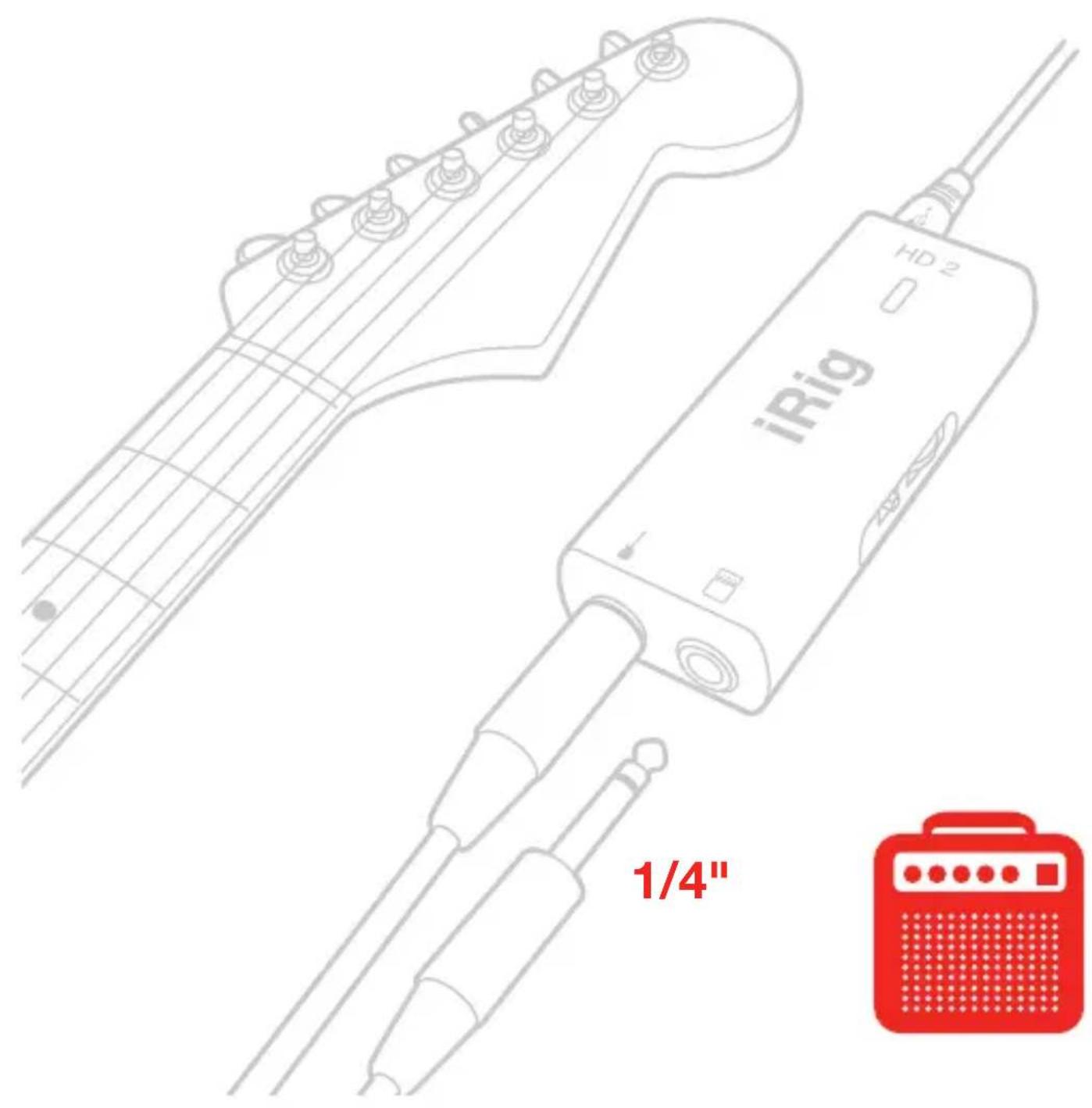 iRig HD 2 1/4"