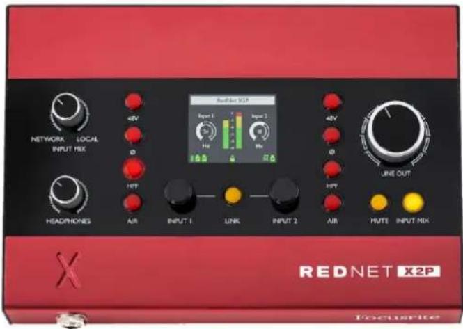 FOCUSRITE RedNet X2P - ÚVOD - 1