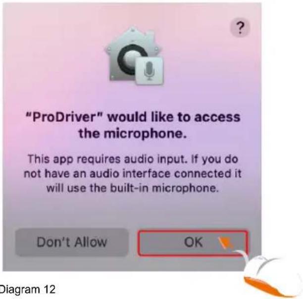 icon Duo22 Live - Please connect your audio interface at this state to you Mac and then click the ICON logo as shown. - 3