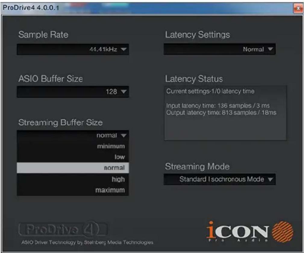 icon Duo22 Live - Streaming buffer Size - 1