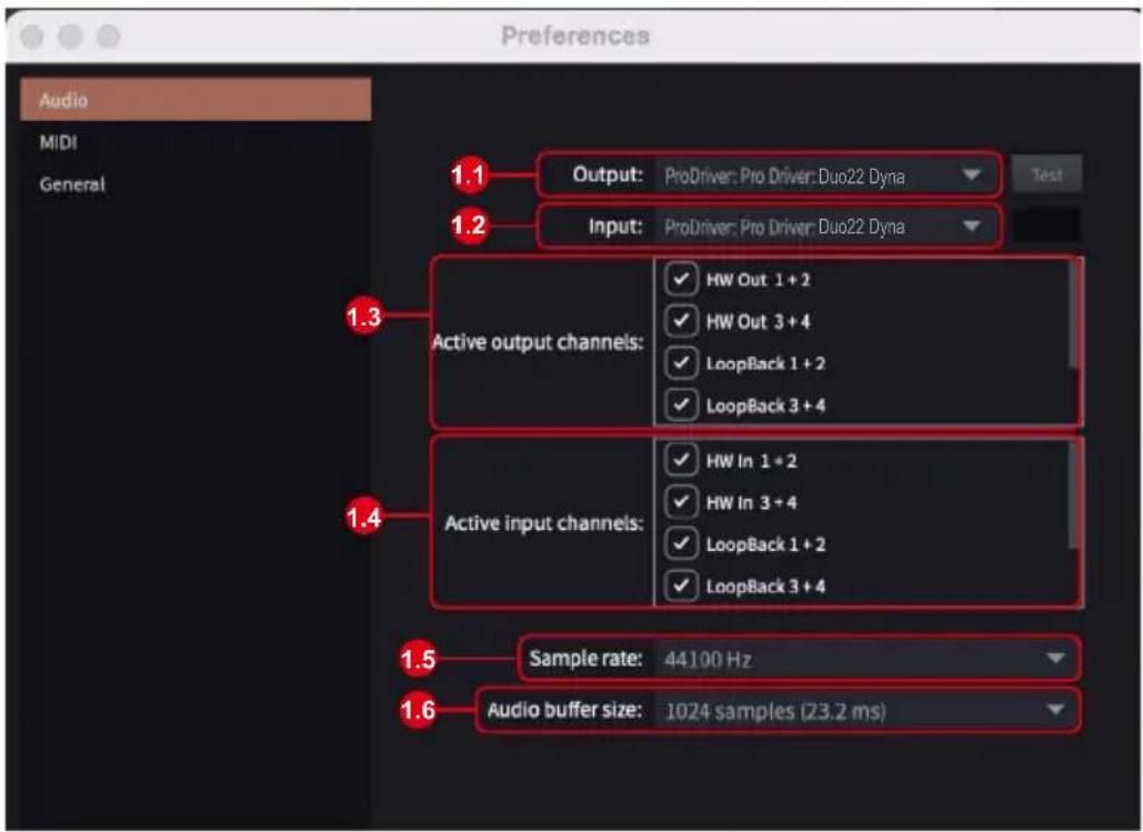 icon Duo22 Live - Mixer Presets - 1