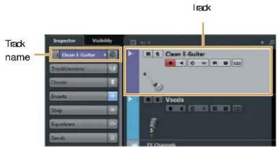 STEINBERG UR22 MKII - Select desired track for recording. - 1