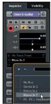 STEINBERG UR22 MKII - When a guitar is connected to the [MIC/LINE 2] jack: - 2