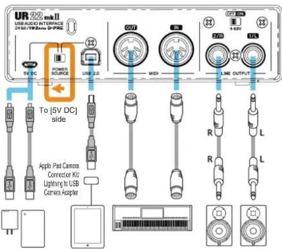STEINBERG UR22 MKII - Connection examples - 4