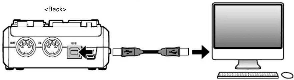 ZOOM U-44 - ■ Using bus power - 1