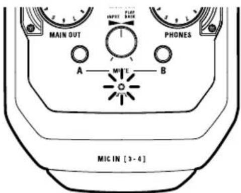 MAIN OUT MITE A — MITE — B MIC IN [3 - 4]