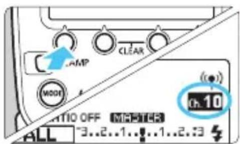 AMP CLEAR MODE CH 10 OFF MKSTER ALL 3..2..1..1..2..3 4