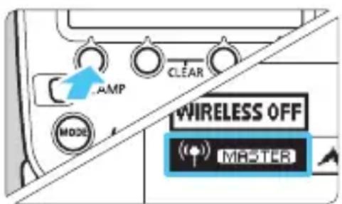 AMP CLEAR MODE WIRELESS OFF MASTER