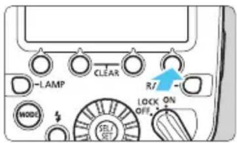 -LAMP CLEAR R/ LOCK ON OFF MODE SEL/SET