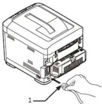 OKI C612dn - ZAPNUTÍ NAPÁJENÍ - 1