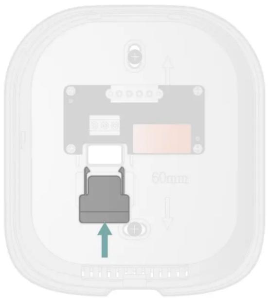 SOMFY Connected wired thermostat - Installing your thermostat - 1