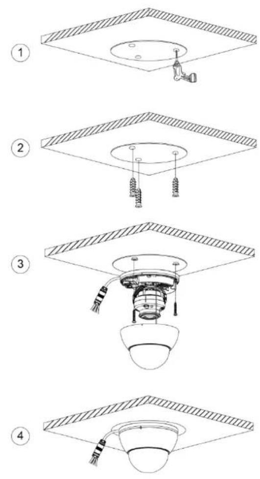 Dahua Technology DH-IPC-HDBW5541E-ZE - CAUTION - 2