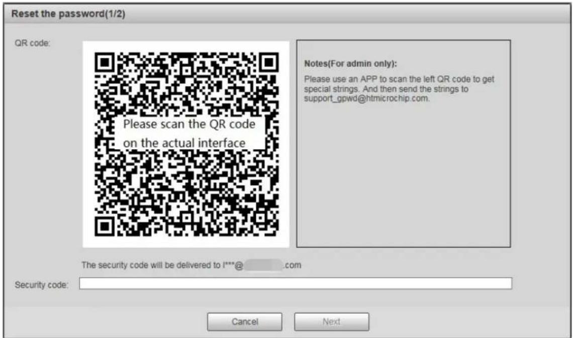 Dahua Technology DH-SD22204UE-GN-W - Resetting Password - 4
