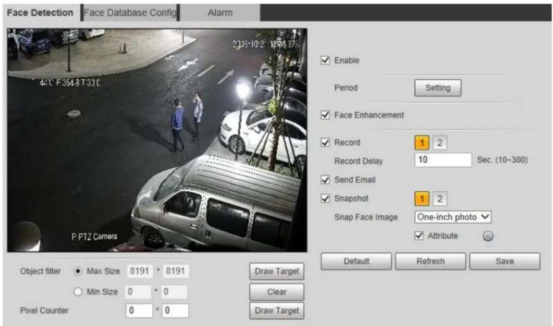 Dahua Technology DH-SD22204UE-GN-W - Face Detection - 1