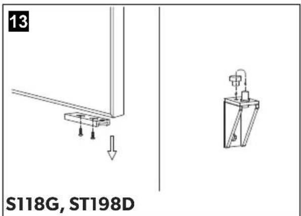 13 S118G, ST198D