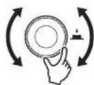 YAMAHA DZR12 - ⑤Main knob - 1