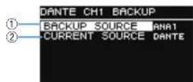 YAMAHA DZR12 - - Backup mode - 1