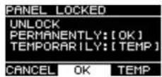 YAMAHA DZR12 - If a PIN code has not been set - 1