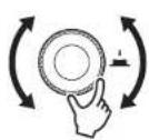 YAMAHA DZR12 - Turn the main knob to select an item. The selected item is highlighted. - 1