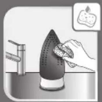TEFAL Steam Essential FV1030 - Descaling the steam chamber (once per month) - 4
