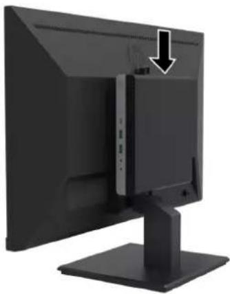 HP P274 - Připojení DT Mini PC k monitoru pomocí sady rychloupínacího adaptéru HP - 5