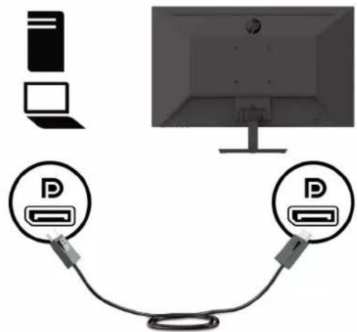 HP P274 - Připojení stojánku a podstavce monitoru - 4