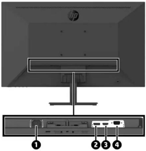 HP P274 - Součásti na zadní straně - 1