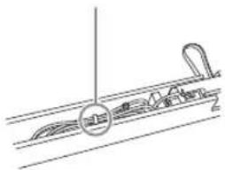 YAMAHA Arius YDP-144R - 1-1 Untie and straighten out the bundled pedal cord. - 1