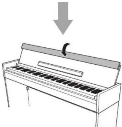 YAMAHA Arius YDP-144R - CAUTION - 1