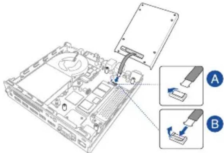 ASUS PB60G - Pokyny pro instalaci 2,5 palcové jednotky HDD nebo SSD - 3