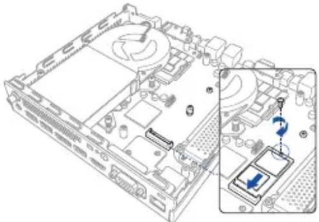 ASUS PB60G - Pokyny pro instalaci jednotky 2242 M.2 SSD - 1